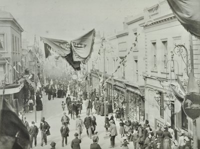 Hare Street: inauguración del ferry de Woolwich, 1889 de English Photographer