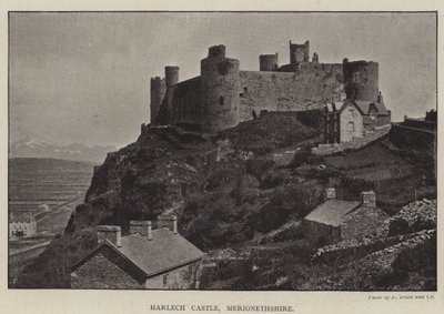 Castillo de Harlech, Merionethshire de English Photographer