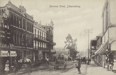 Harrison Street, Johannesburgo (fotografía en b/n) de English Photographer