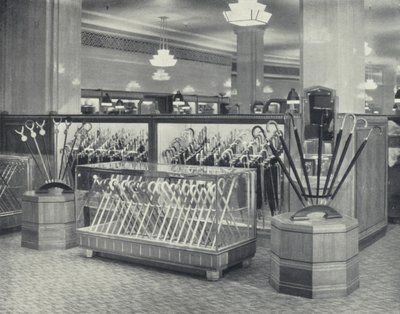 Harrods, Mostrador de Paraguas de English Photographer