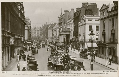 Haymarket, Londres de English Photographer