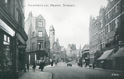 Calle Heath en Hampstead de English Photographer