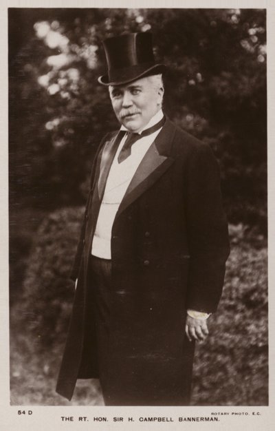 Henry Campbell-Bannerman de English Photographer