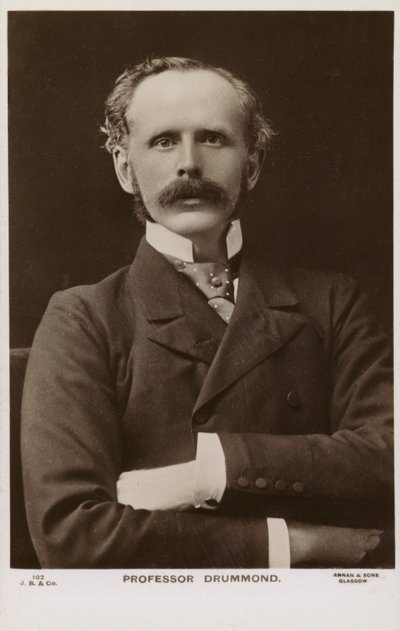 Henry Drummond (1850-1897), evangelista, escritor y conferenciante escocés de English Photographer
