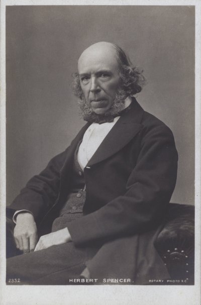 Herbert Spencer (foto en blanco y negro) de English Photographer