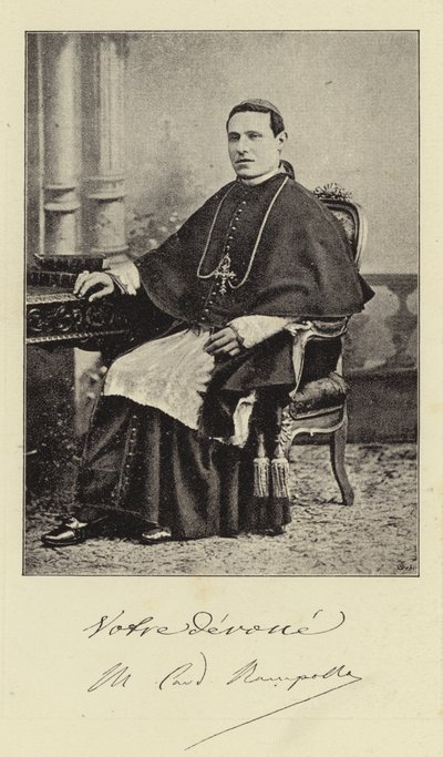Su Eminencia el Cardenal Rampolla de English Photographer