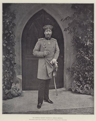 Su Majestad Imperial Guillermo II, Emperador Alemán de English Photographer