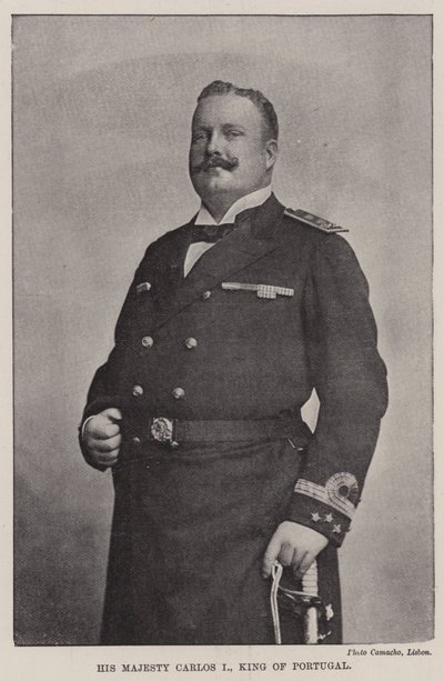 Su Majestad Carlos I, Rey de Portugal de English Photographer