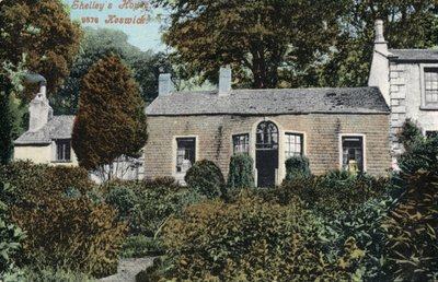 Hogar del poeta romántico inglés Percy Bysshe Shelley, Keswick, Cumbria de English Photographer