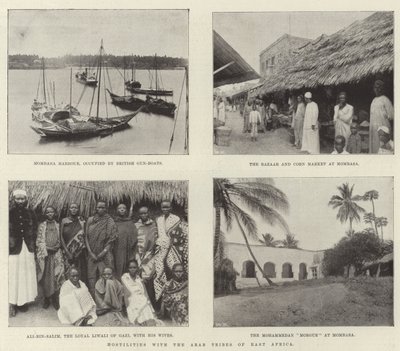 Hostilidades con las tribus árabes de África Oriental de English Photographer