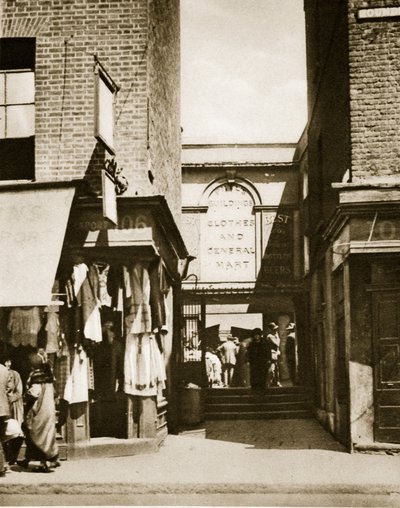 Mercado de ropa de Houndsditch de English Photographer