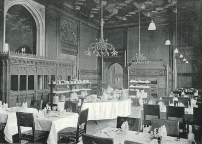 Casas del Parlamento, el comedor de la Cámara de los Comunes de English Photographer