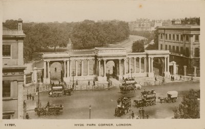 Hyde Park Corner, Londres de English Photographer