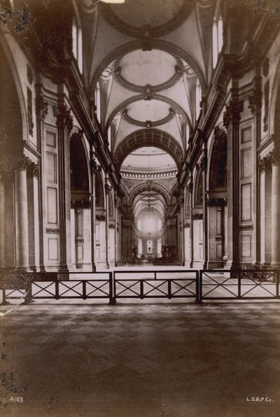 Interior de la Catedral de St Pauls de English Photographer