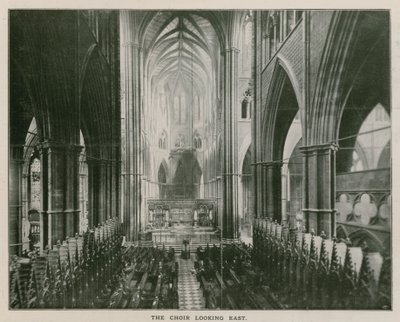 Interior de la Abadía de Westminster de English Photographer