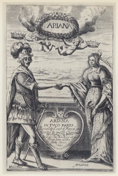 J Desmarets de Saint Sorlin, Ariana, J Haviland para T Walkley 1636 de English Photographer