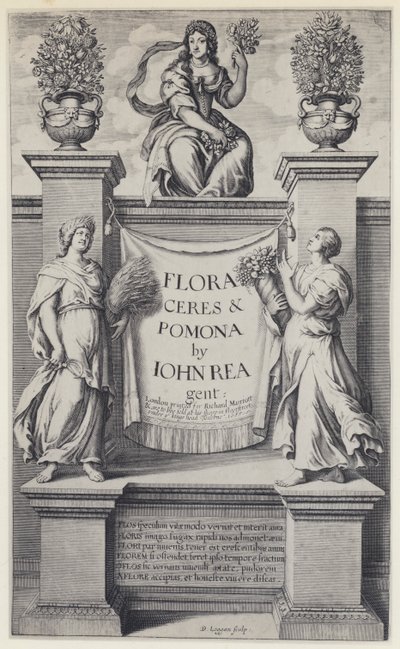 J Rea, Flora, Ceres y Pomona, R Marriott 1665 de English Photographer