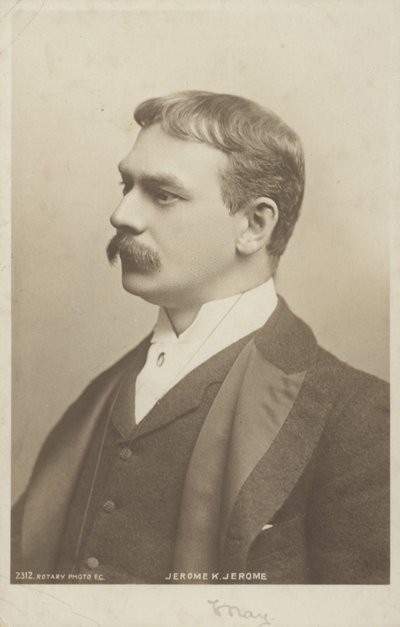 Jerome K Jerome (1859-1927), autor inglés de English Photographer
