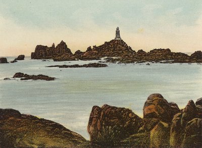 Jersey: Faro de Corbiere (foto a color) de English Photographer