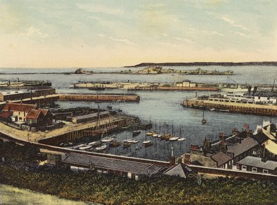 Jersey: The Harbour, St Helier (foto a color) de English Photographer