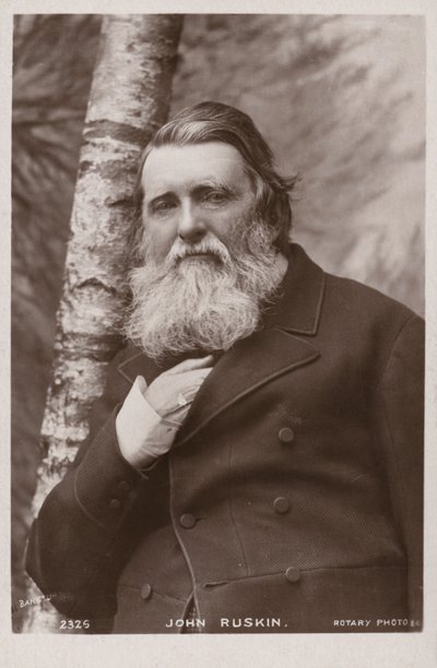 John Ruskin (1819-1900), escritor, crítico de arte, artista y pensador social inglés de English Photographer