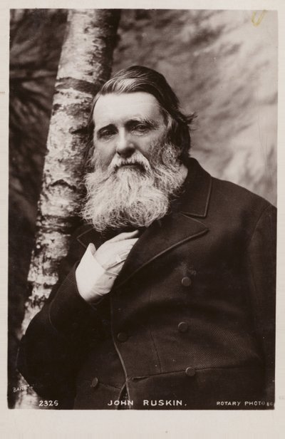 John Ruskin, escritor, crítico de arte, artista y pensador social inglés de English Photographer