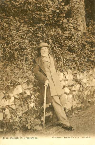 John Ruskin, en Brantwood de English Photographer