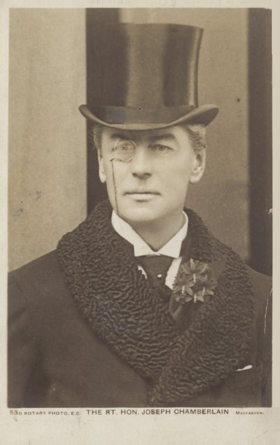 Joseph Chamberlain de English Photographer