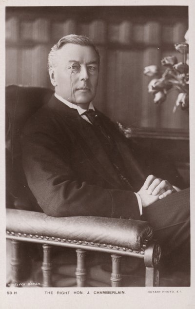 Joseph Chamberlain de English Photographer