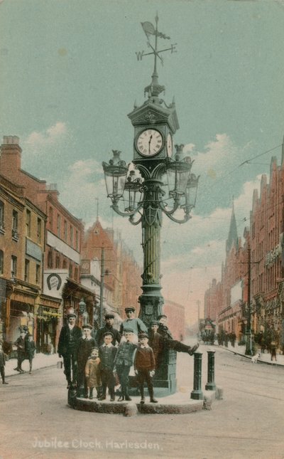 Reloj del Jubileo, Harlesden de English Photographer