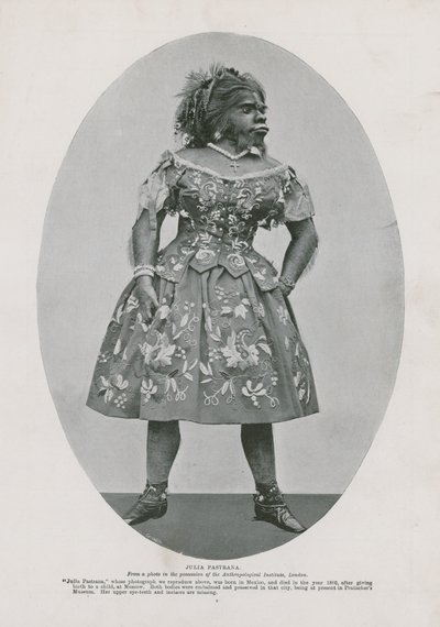 Julia Pastrana de English Photographer