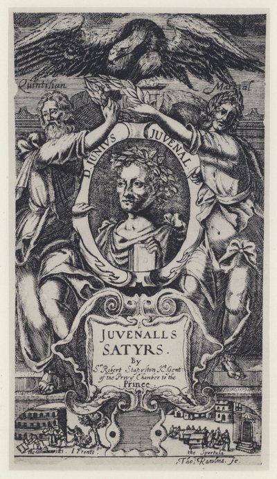 Juvenal, Sátiras, Tr Sir R Stapleton, H Moseley 1647 de English Photographer