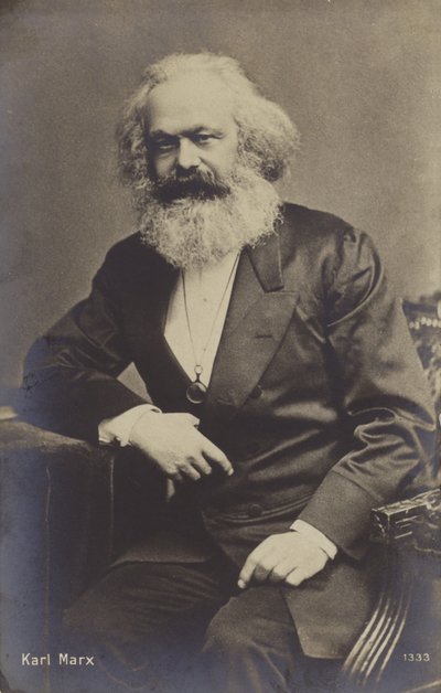 Karl Marx (1818-1883), filósofo, economista, historiador y teórico político alemán de English Photographer