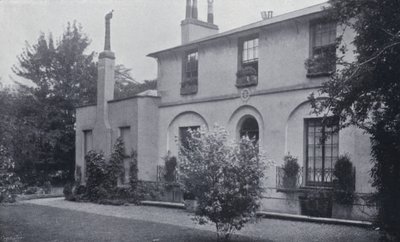 Casa de Keats, Lawnbank, Hampstead, donde escribió su "Oda a un ruiseñor" de English Photographer