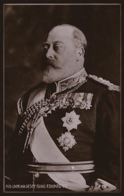 Rey Eduardo VII (foto b/n) de English Photographer