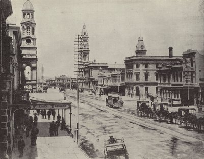 Calle King William, Adelaide de English Photographer