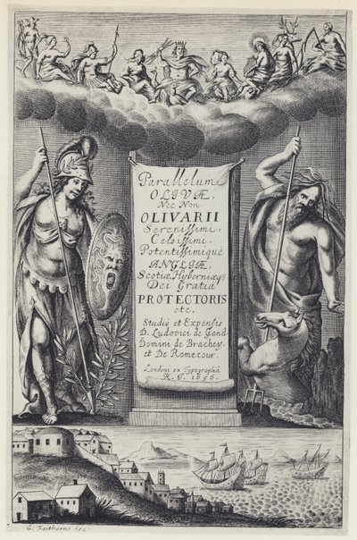 L de Gand, Parallelum Olivae, R I 1656 de English Photographer