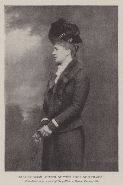 Lady Hodgson, Autora de El Asedio de Kumassi de English Photographer