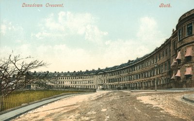 Lansdown Crescent, Bath, Somerset de English Photographer