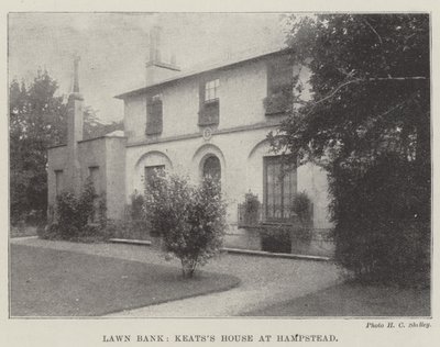 Lawn Bank, la casa de Keats en Hampstead de English Photographer
