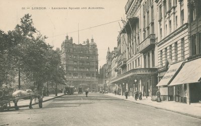 Leicester Square y Alhambra, Londres de English Photographer
