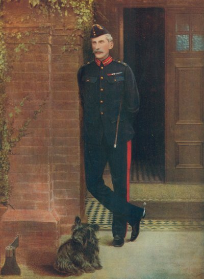Teniente General H. J. T. Hildyard, Comandante de la Quinta División, Sudáfrica de English Photographer