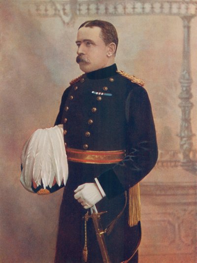 Teniente General J. D. P. French, Comandante de la División de Caballería, Fuerza de Campo Sudafricana de English Photographer
