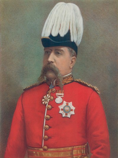 Teniente General Sir F. Carrington. En servicio especial en Sudáfrica de English Photographer