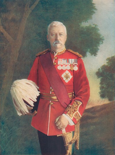 Teniente General Sir R. C. Low. Comandante del Ejército de Bombay de English Photographer