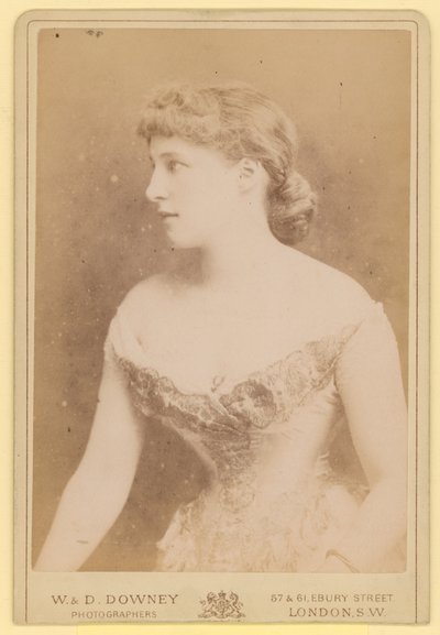 Lillie Langtry, actriz, fotografía de English Photographer