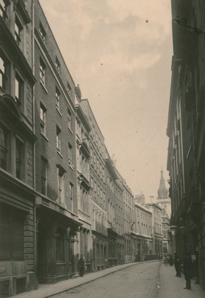 Lombard Street, Londres de English Photographer