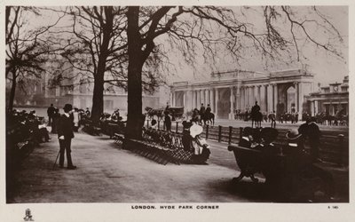 Londres, Hyde Park Corner de English Photographer