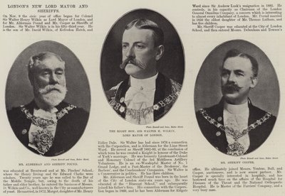 El nuevo alcalde y los alguaciles de Londres de English Photographer