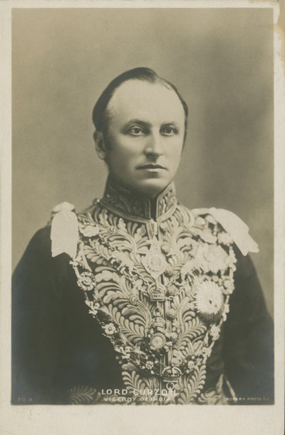 Lord Curzon, Virrey de la India de English Photographer